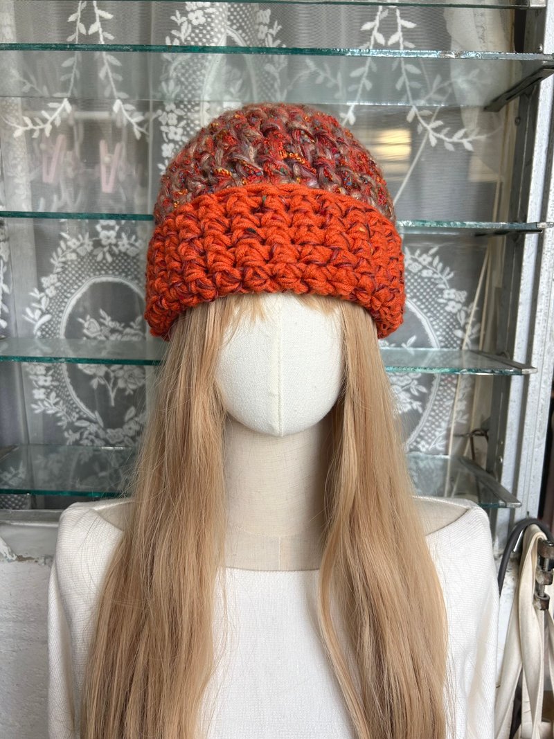 鉤織漁夫帽 鈎織冷帽 編織帽 鈎織帽 帽子 鉤織 編織 鈎織 - 帽子 - 其他材質 