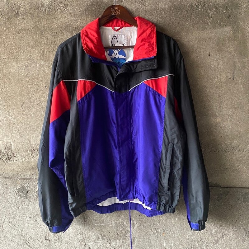 --Guangshi--Gore-TEX windproof patchwork color jacket - เสื้อโค้ทผู้ชาย - วัสดุอื่นๆ สีดำ