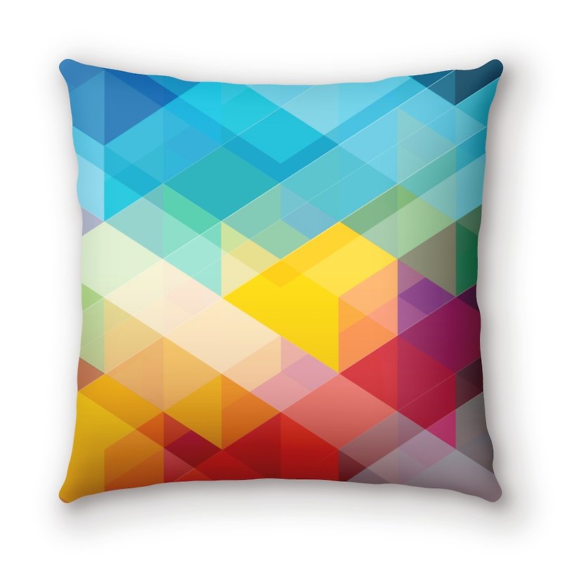 iPillow creative pillow color rhombus PSPL-045 - Pillows & Cushions - Cotton & Hemp Multicolor