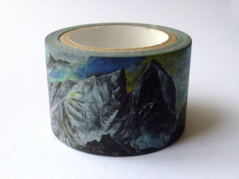 ✐ Liuyingchieh: Masking Tape ✐ US rock collection = and paper tape Washi Masking Tape 30 mm x 10 m original landscape landscape paper tape. Travel sketch - Washi Tape - Paper Multicolor