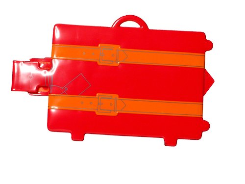 新威設計工房 Rollog My suitcase 行李標籤(紅色)