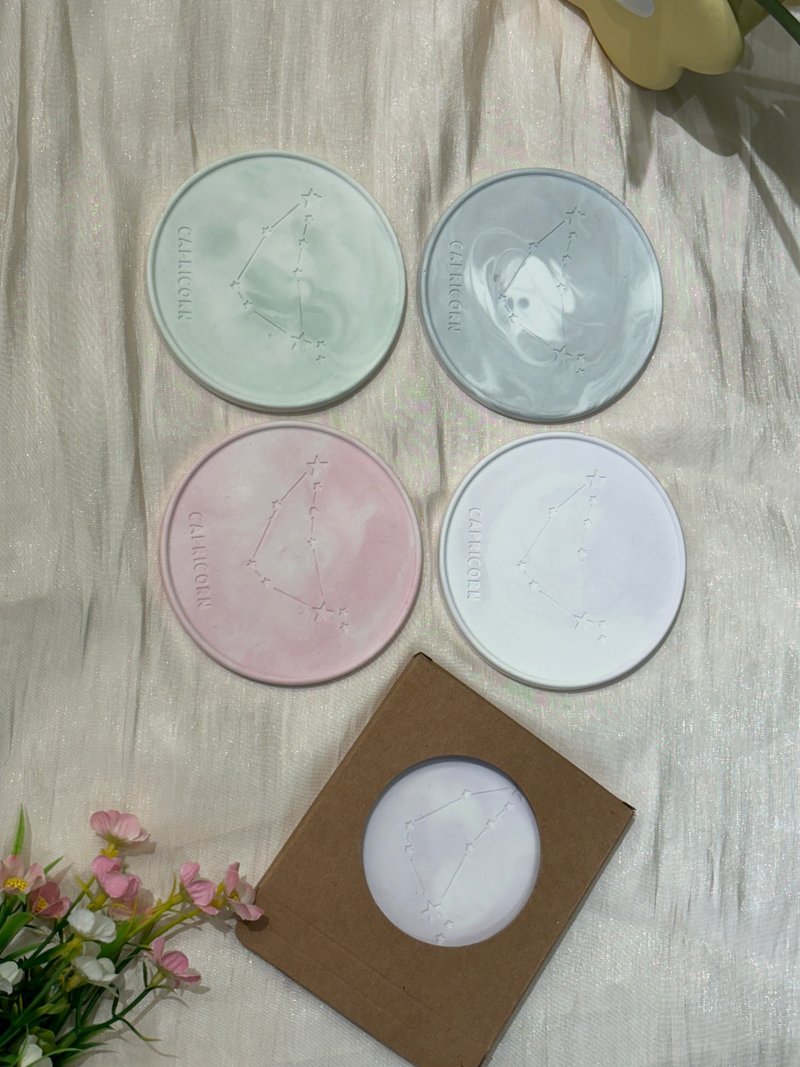 Handmade diffuser Stone-Capricorn coaster. Customizable color - Fragrances - Other Materials 