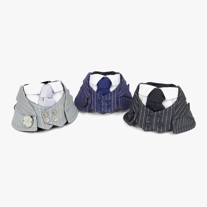 【Momoji】Pet Bib - New Queensway - ชุดสัตว์เลี้ยง - ผ้าฝ้าย/ผ้าลินิน หลากหลายสี