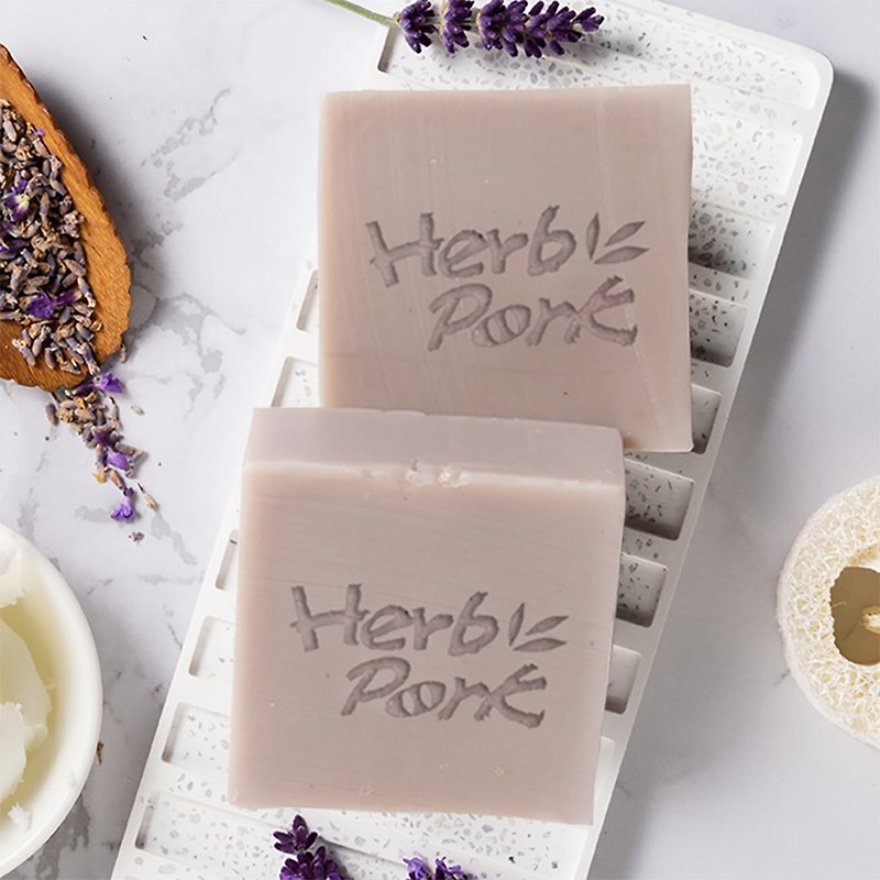 [Exchange Gift] [Vanilla Pig] Handmade Vanilla Lard Lavender Castile Soap - Soap - Other Materials 