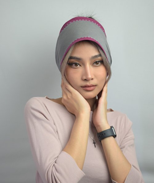 syryn 2 in 1 Handmade Linen Headband - Minimalistic Elegance & Timeless Appeal