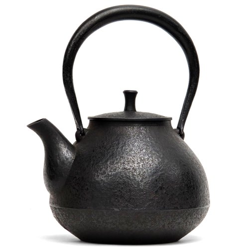 新品の鉄瓶。 南部鉄器 茄子形鉄瓶 うらら0.7L - ショップ 南部鉄器 鉄瓶の