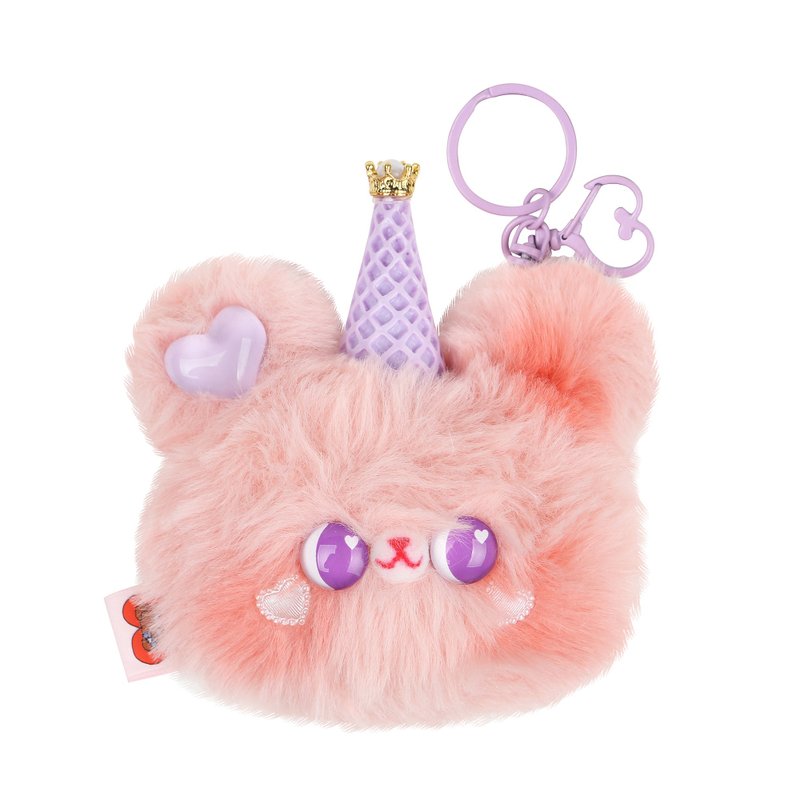 HANDMADE KING BEAR - 公仔/玩偶 - 棉．麻 橘色