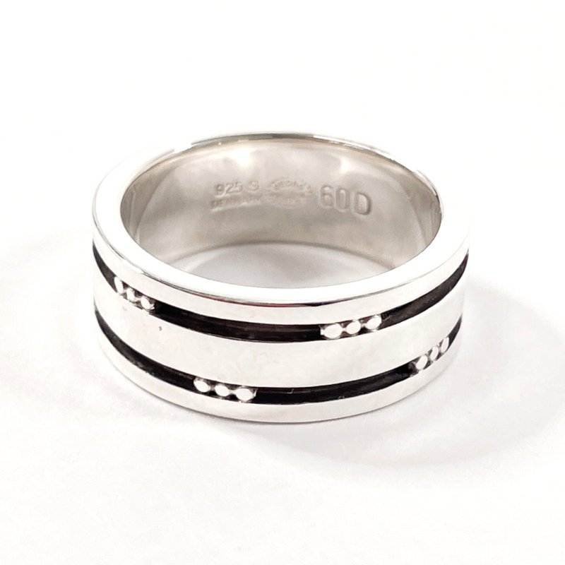 【日本直送 中古美品】10号 ジョージジェンセン Georg Jensen リング・指輪 60 D シルバー925 シルバー ジュエリー アクセサリー - 戒指 - 純銀 銀色