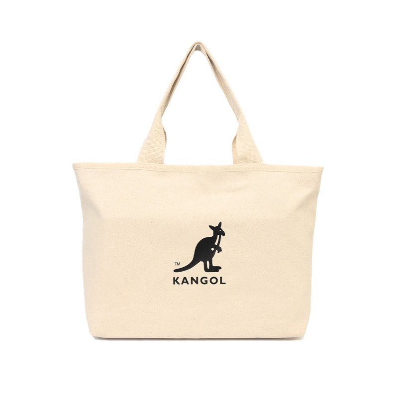 KANGOL KangarooOne Shoulder Zippered Canvas Tote BagDouble Layer Very