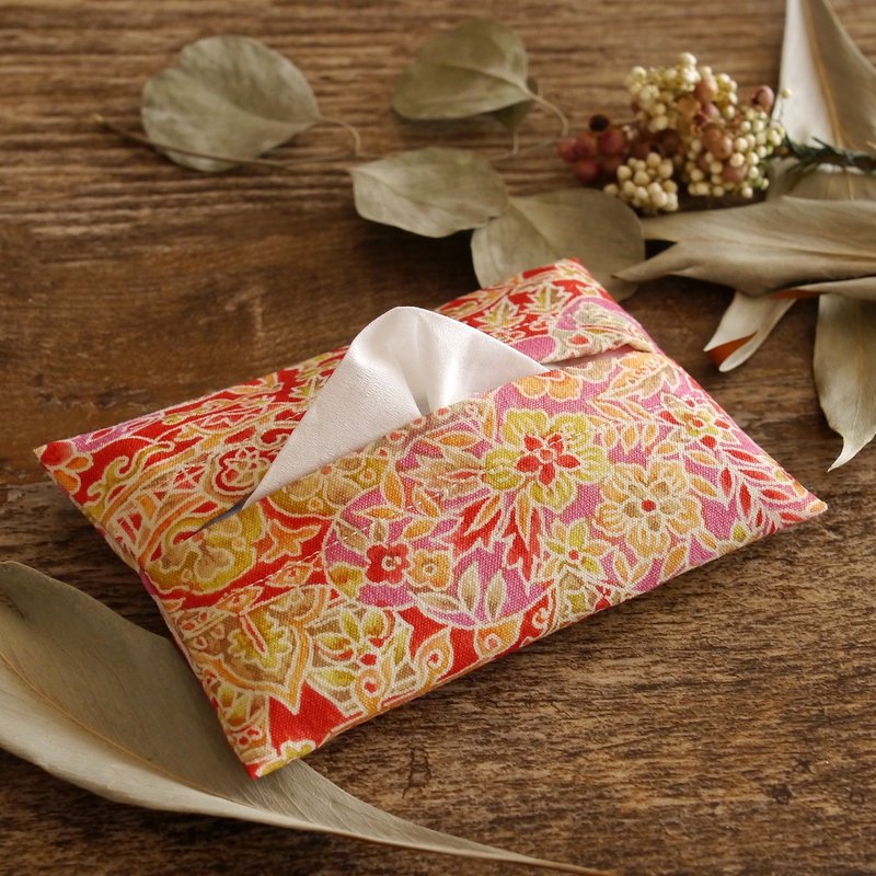 Kimono Pocket Tissue Box - Other - Cotton & Hemp Multicolor