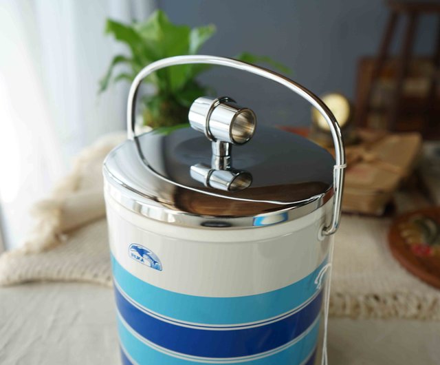 Japanese miscellaneous goods-IRUKA dolphin brand in the Showa era 80s  thermos water bottle ice bucket set-new - Shop imagetheoldstory Vacuum  Flasks - Pinkoi