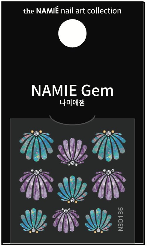 the NAMIE SS23【專業用】NAMIE Gem 美甲裝飾藝術貼紙 3D 136