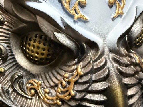 梟面 Gothic Ver. White×silver - ショップ 朧 その他 - Pinkoi