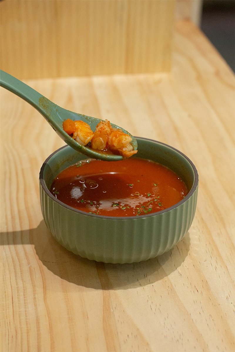 Keto Tomato Shrimp Soup - Other - Fresh Ingredients 