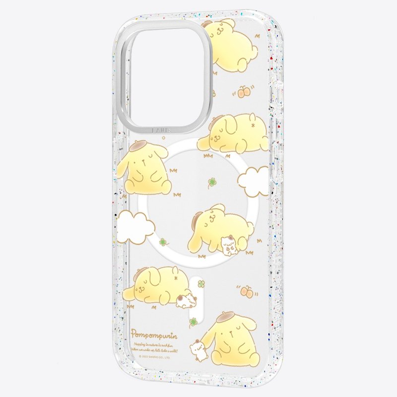 布丁狗 慵懶的一天 透彩標準/磁吸版 iPhone 16 15 14 13 Pro Max - 手機殼/手機套 - 環保材質 多色