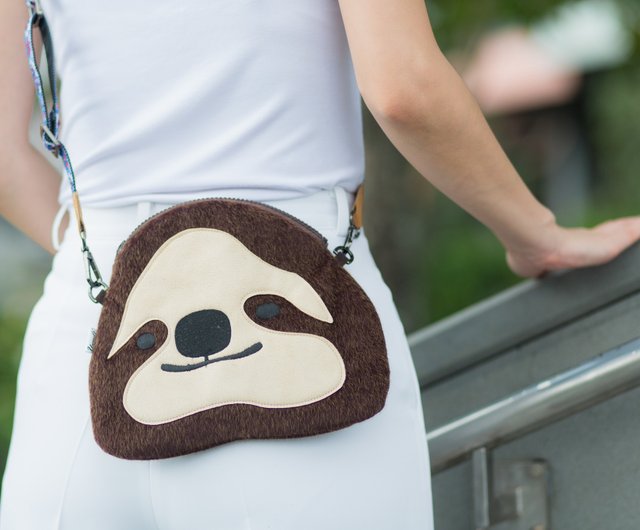 Sloth outlet crossbody bag