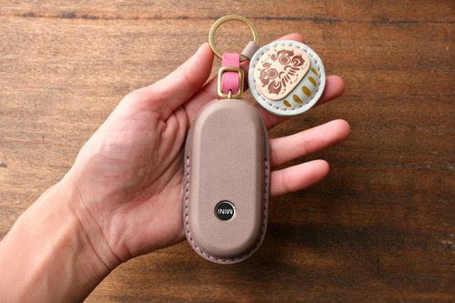 茶皮 Te Leather 茶皮 MINI Cooper Countryman JCW 寶馬鑰匙皮套 達摩 富士 客製