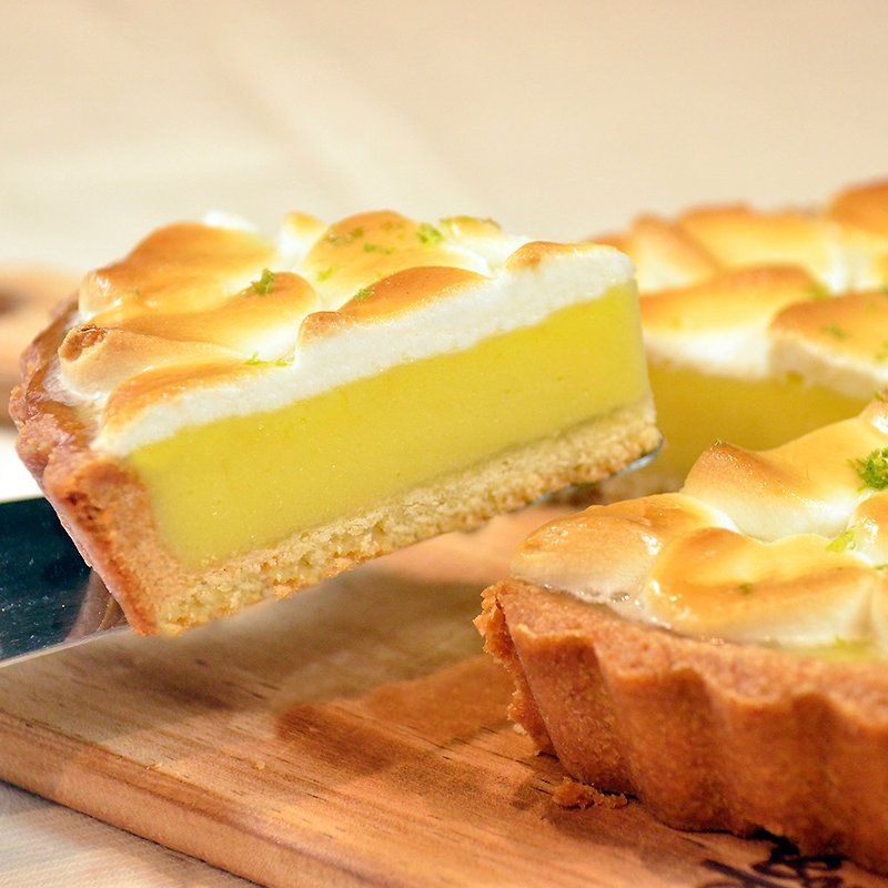Ai Bosuo [Southern France Cloud Lemon Pie 6吋] - เค้กและของหวาน - อาหารสด สีเหลือง