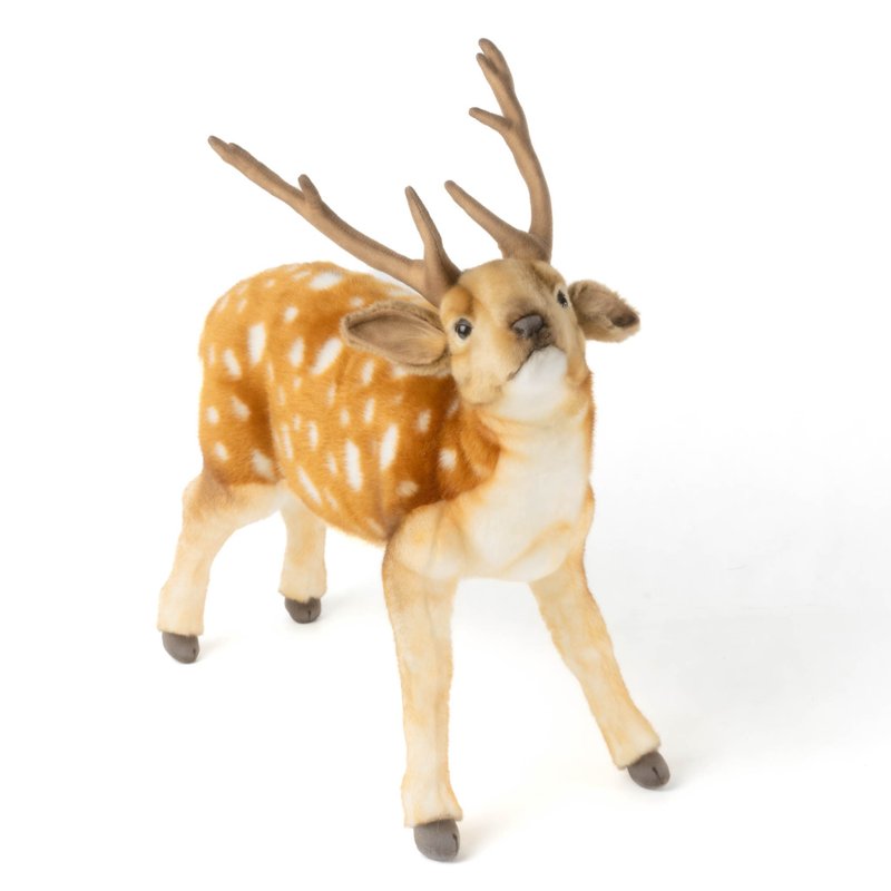 Hansa 5904-台灣梅花鹿55公分長 - 公仔/玩偶 - 環保材質 橘色