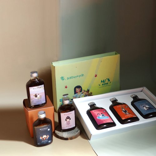 謎思咖啡 【咖啡禮盒】六款獨特風味濃縮 x 200ml (含藝妓濃縮咖啡)