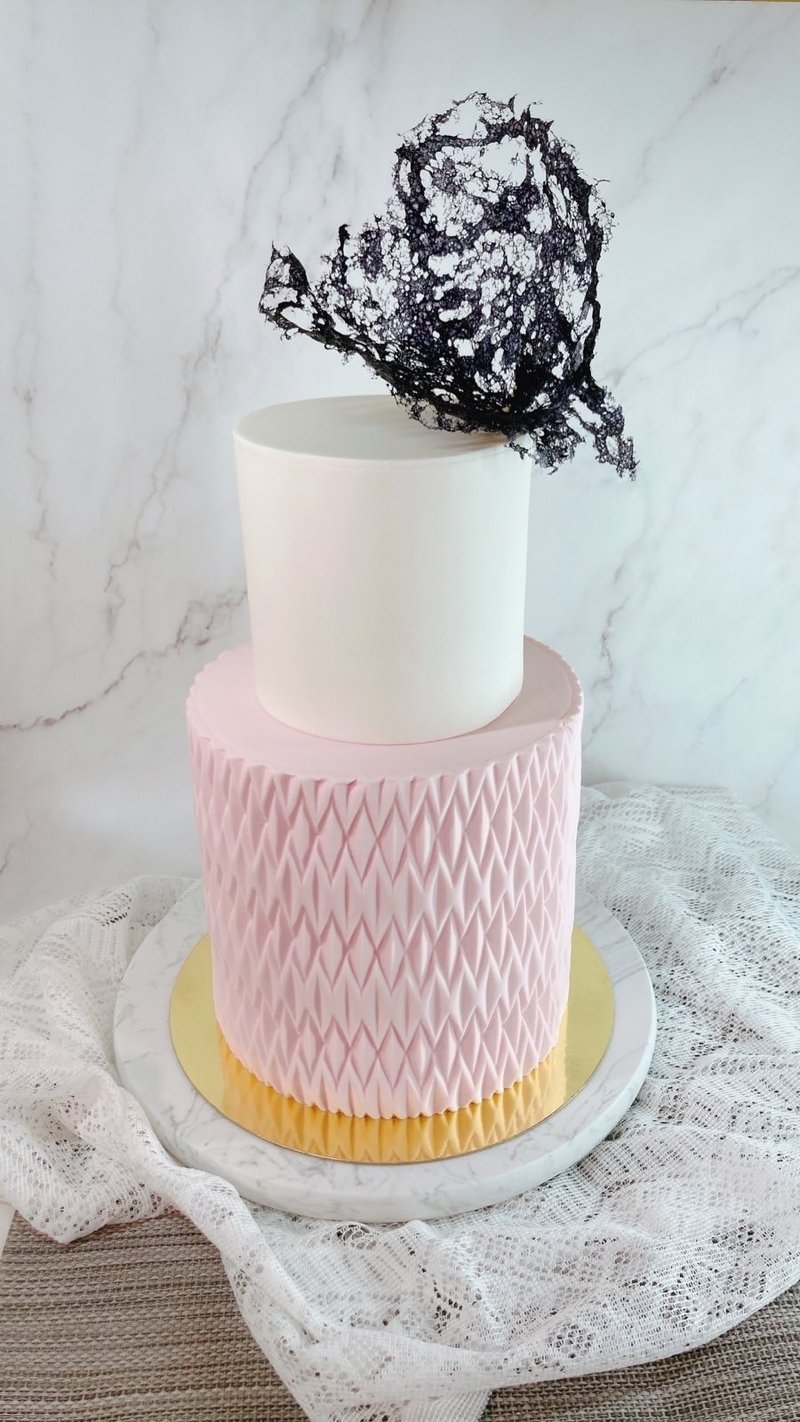 Pastel Color Cake - Cake & Desserts - Other Materials Pink