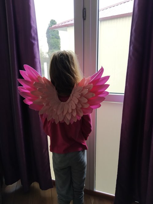 Angel wings, angel wings costume, black wings, black wings costume