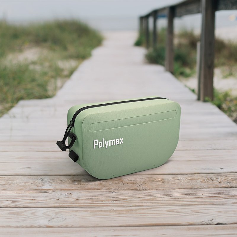 防水隨身月形包-沙漠綠/側背包/輕量化/簡約包 - 側背包/斜背包 - 防水材質 綠色