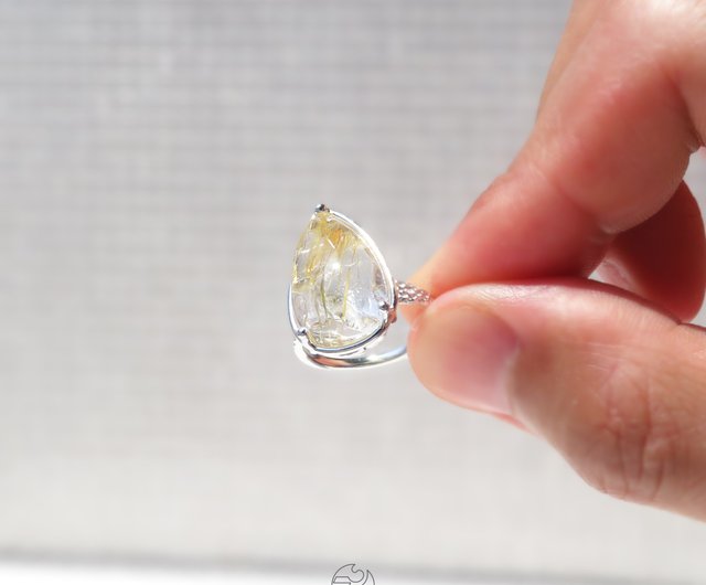 ルチル　リング ルチルクォーツ リング / Rutilated Quartz Ring | iichi 日々の