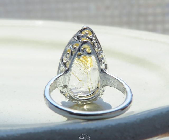 ルチル クォーツ リング / Rutile Quartz Ring - ショップ NATSU
