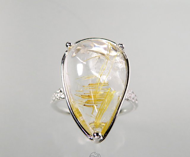 ISHI Jewelry ルチルクォーツ リング ルチルクォーツのリング | izumi ジュエリーシマノ