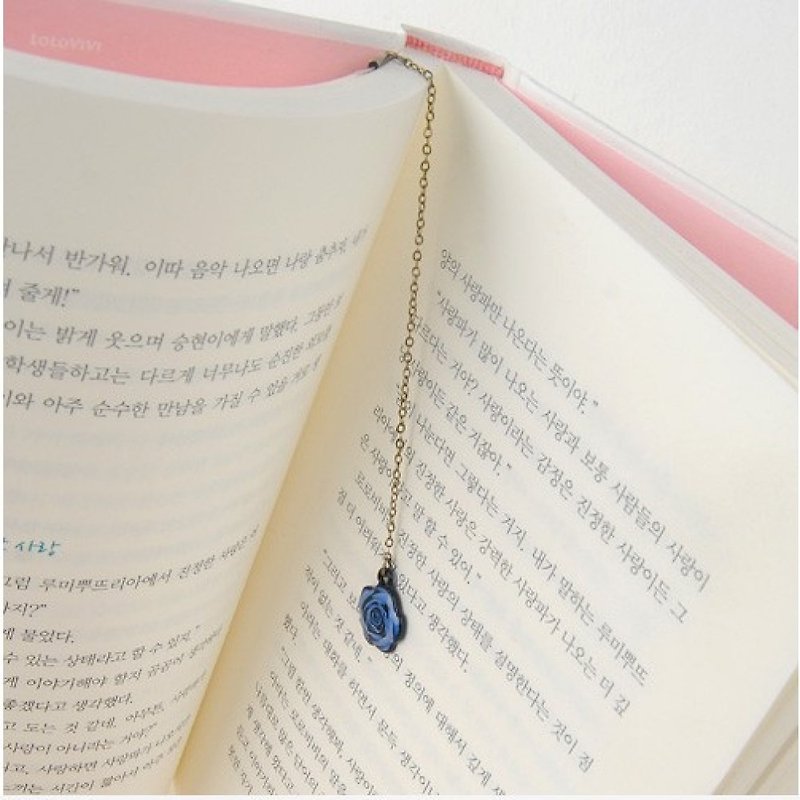 LOVER BLUE ROSE BOOKMARK - Bookmarks - Other Materials 