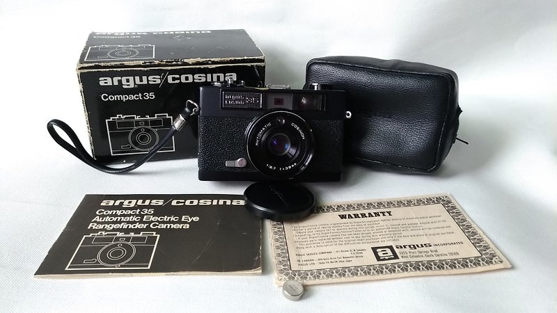 1970年代ArgusCosinaCompact 35 - カメラ - 金属 