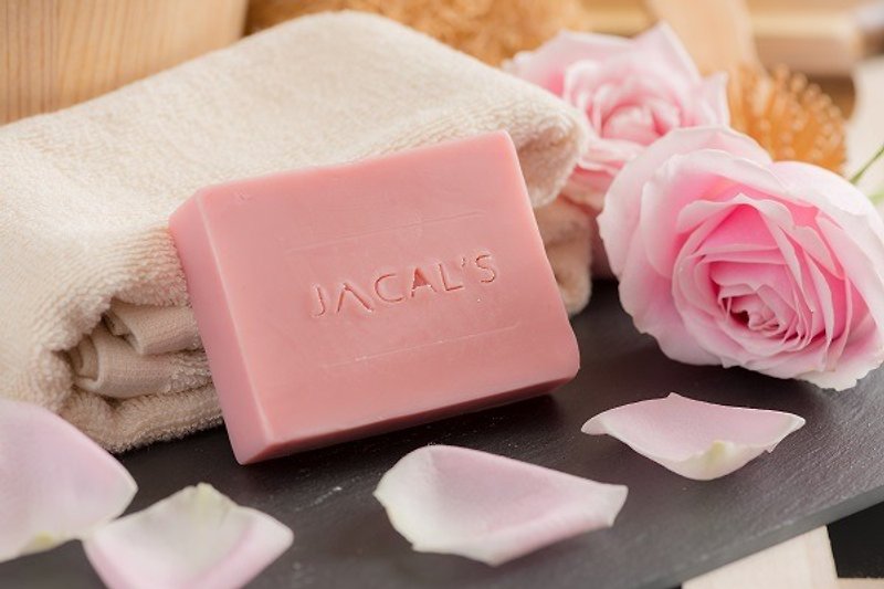 JACAL'S White Tea Rose Handmade Soap - Soap - Other Materials Pink