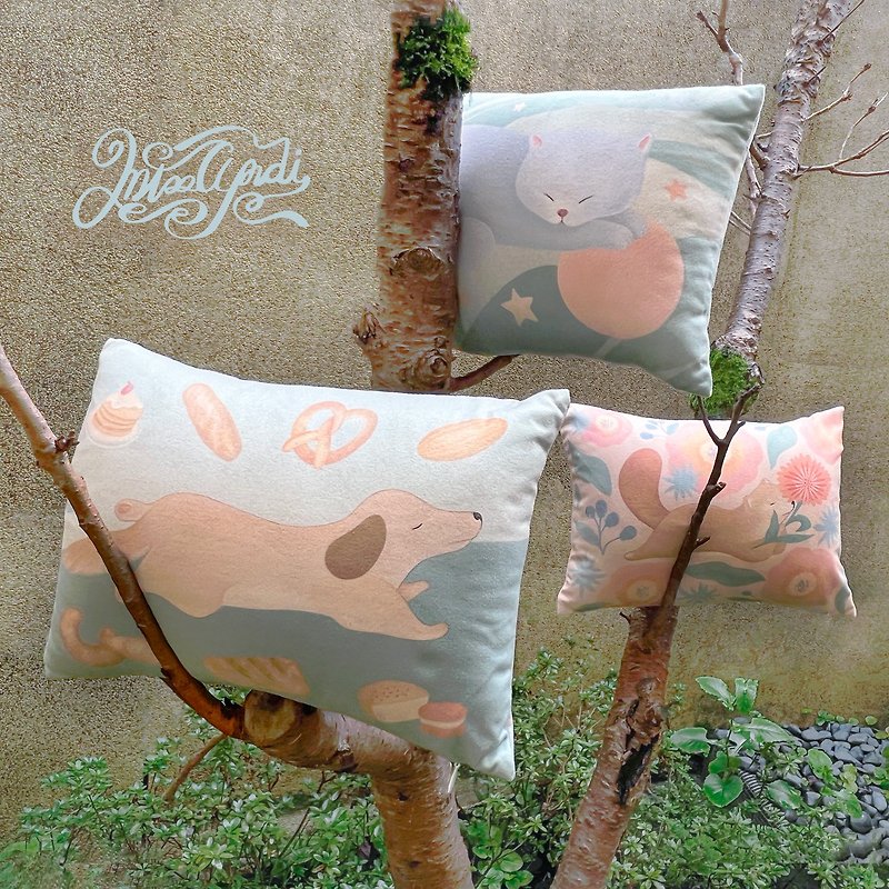 dream pillow ヾ warm sleep pillow - Pillows & Cushions - Cotton & Hemp Multicolor