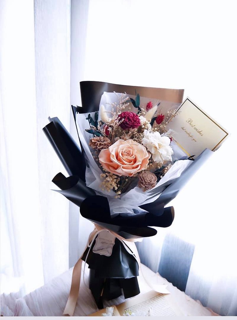 High-quality Preserved Flower Graduation Bouquet - Dried Flowers & Bouquets - Plants & Flowers 
