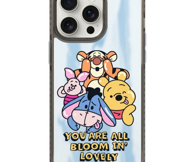 ディズニー くまのプーさん iPhone16 Samsung 25 エアクッション