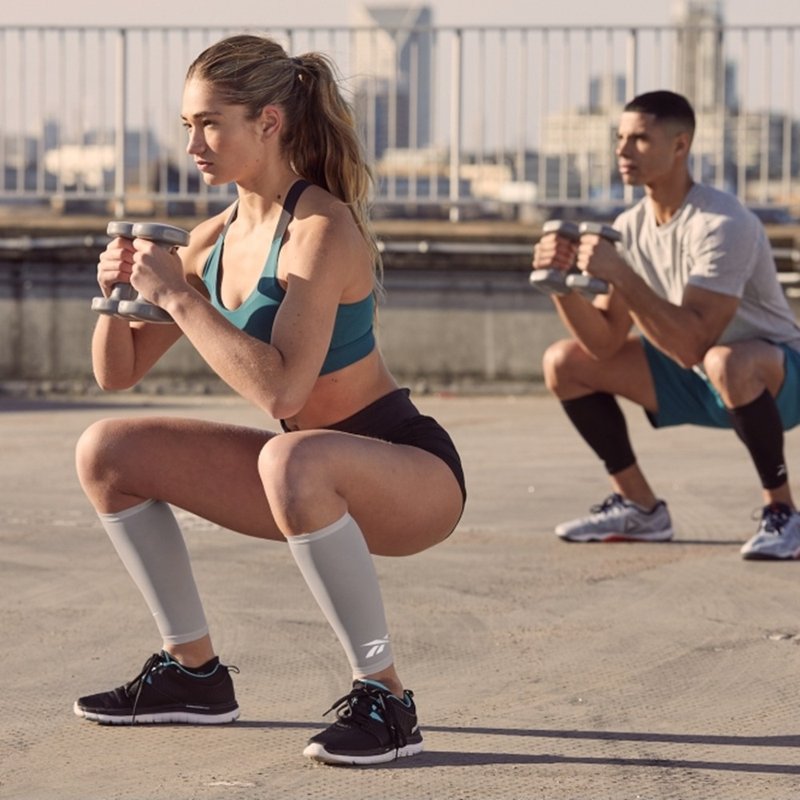 【Reebok】Compression Calf Sleeves 壓力小腿套 (3色) - 運動/健身器材 - 聚酯纖維 多色