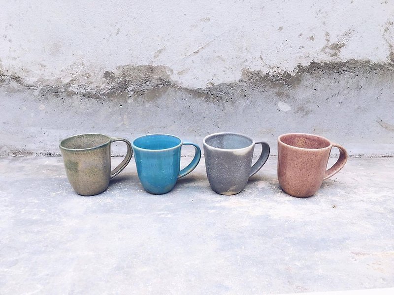 林果陶製Lingo 花園系列色系 馬克杯 咖啡杯 - 咖啡杯 - 陶 卡其色
