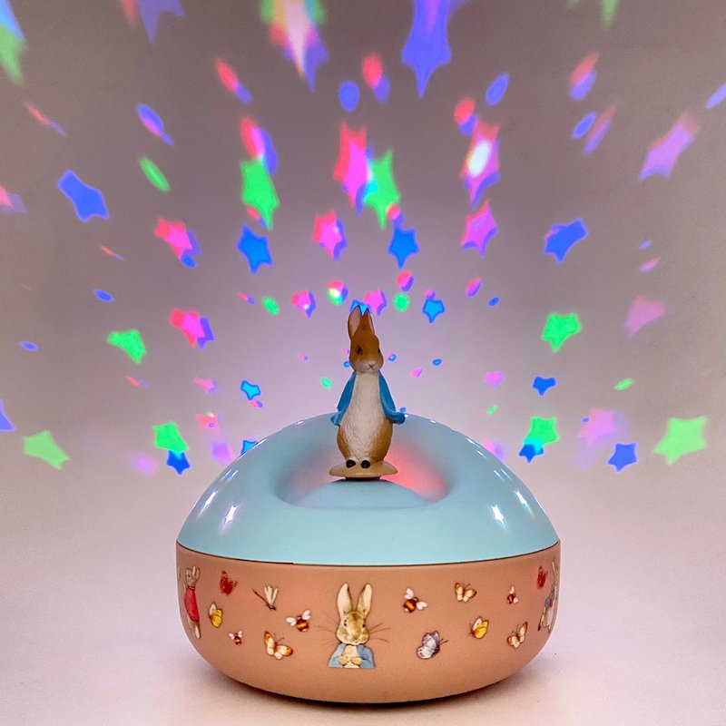 Trousselier - Peter Rabbit 彼得兔旋轉音樂星星投影燈 - 兒童家具 - 其他材質 多色