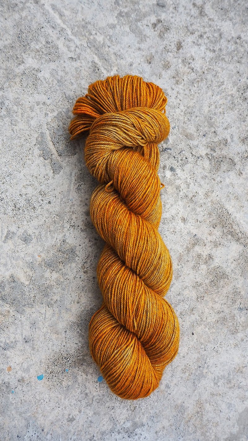 Hand-dyed lines. Wild cowboy. (4ply socks) - Knitting, Embroidery, Felted Wool & Sewing - Wool 
