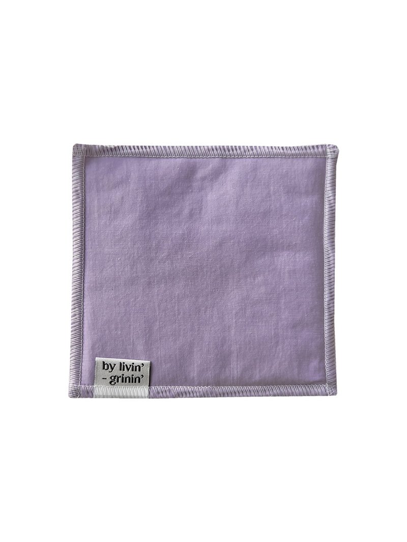パディングコースター_バイオレット - コースター - コットン・麻 パープル