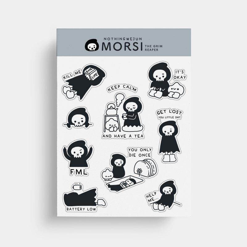 Morsi 摩爾斯| 貼紙 - 貼紙 - 紙 