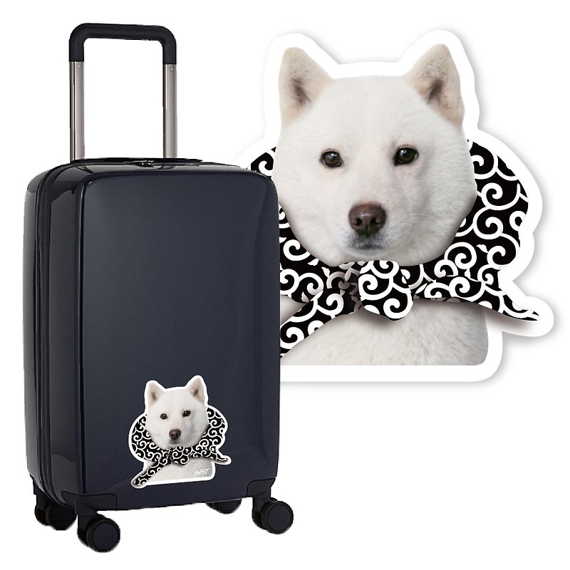 :toPET Custom - Luggage Stickers (Size M-XL) - Stickers - Waterproof Material Multicolor
