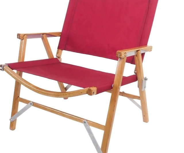 Kermit Wide Chair White Oak Kermit Chair Wide Version (Burgundy) Outdoor  Camping Folding Chair