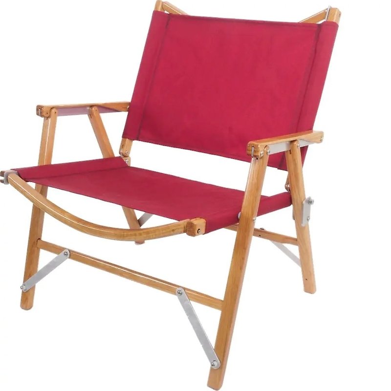 Kermit Wide Chair White Oak Kermit Chair Wide Version (Burgundy) Outdoor Camping Folding Chair - Camping Gear & Picnic Sets - Wood Red