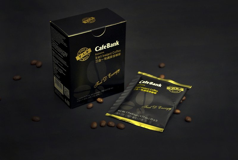 3 in 1 special blend instant coffee 1 box (5 pcs) 100g - กาแฟ - สารสกัดไม้ก๊อก 