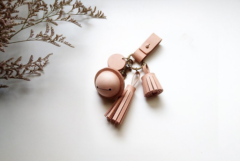 Christmas leather bell pendant-key ring-pet bell/strap combination discount - พวงกุญแจ - หนังแท้ 