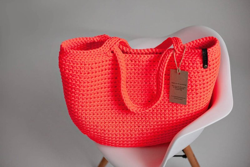 PDF PATTERN Crochet LUNARBAG Pattern, Crochet Tote Bag Pattern, DIY Bag - 手工藝教學/工具書 - 其他材質 