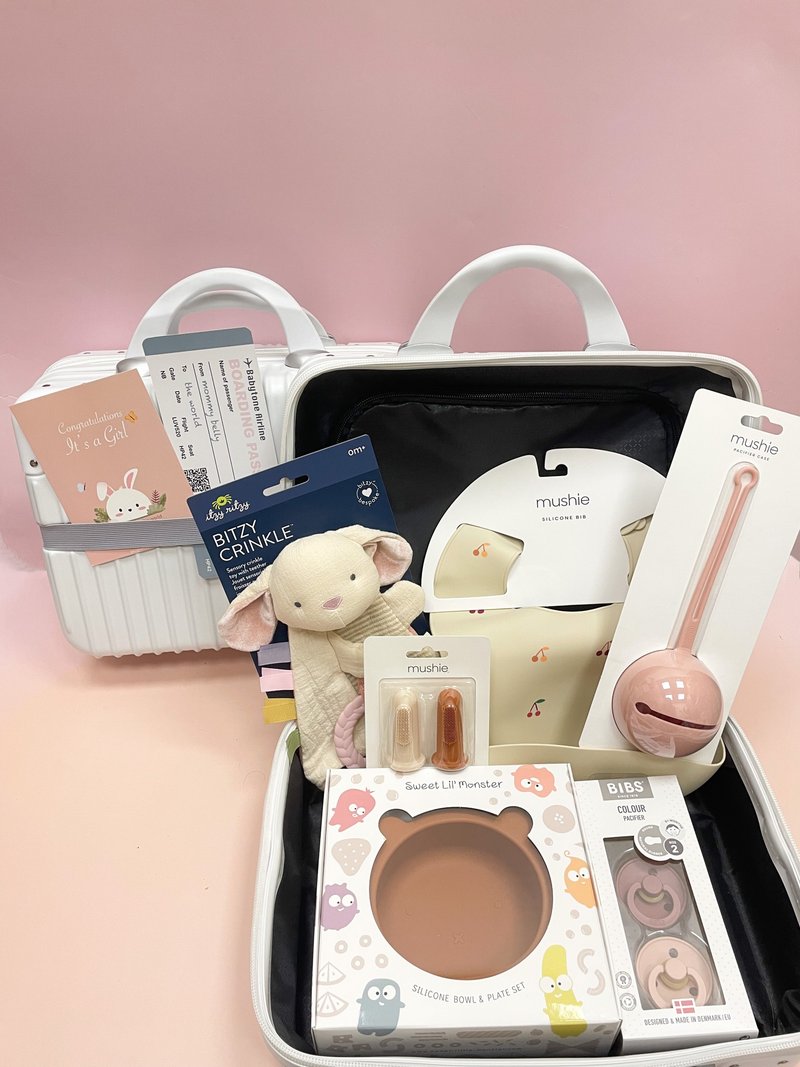 BABYTONE AIRLINE Luggage Gift Box-Baby Girl (6m +) - ของขวัญวันครบรอบ - วัสดุอื่นๆ หลากหลายสี