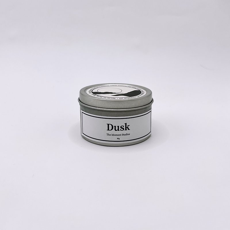 【Handmade in Hong Kong】NO.5 Dusk Travel Candle 80G - Candles & Candle Holders - Other Materials 